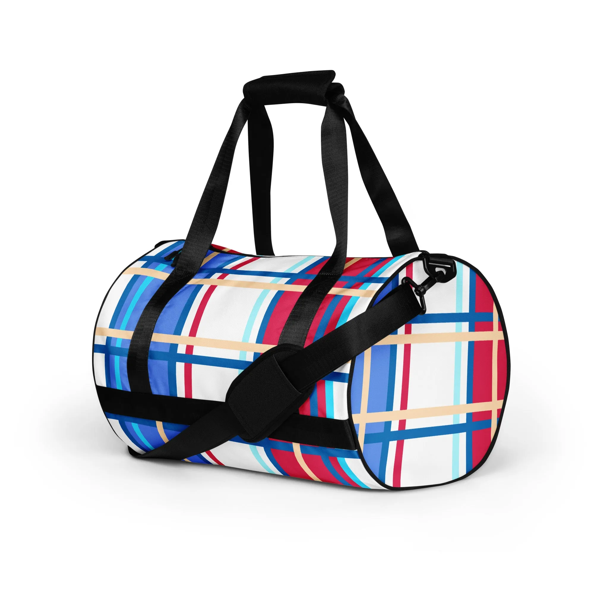 'Kames Bay, Bute' Happy Tartan® Gym Bag