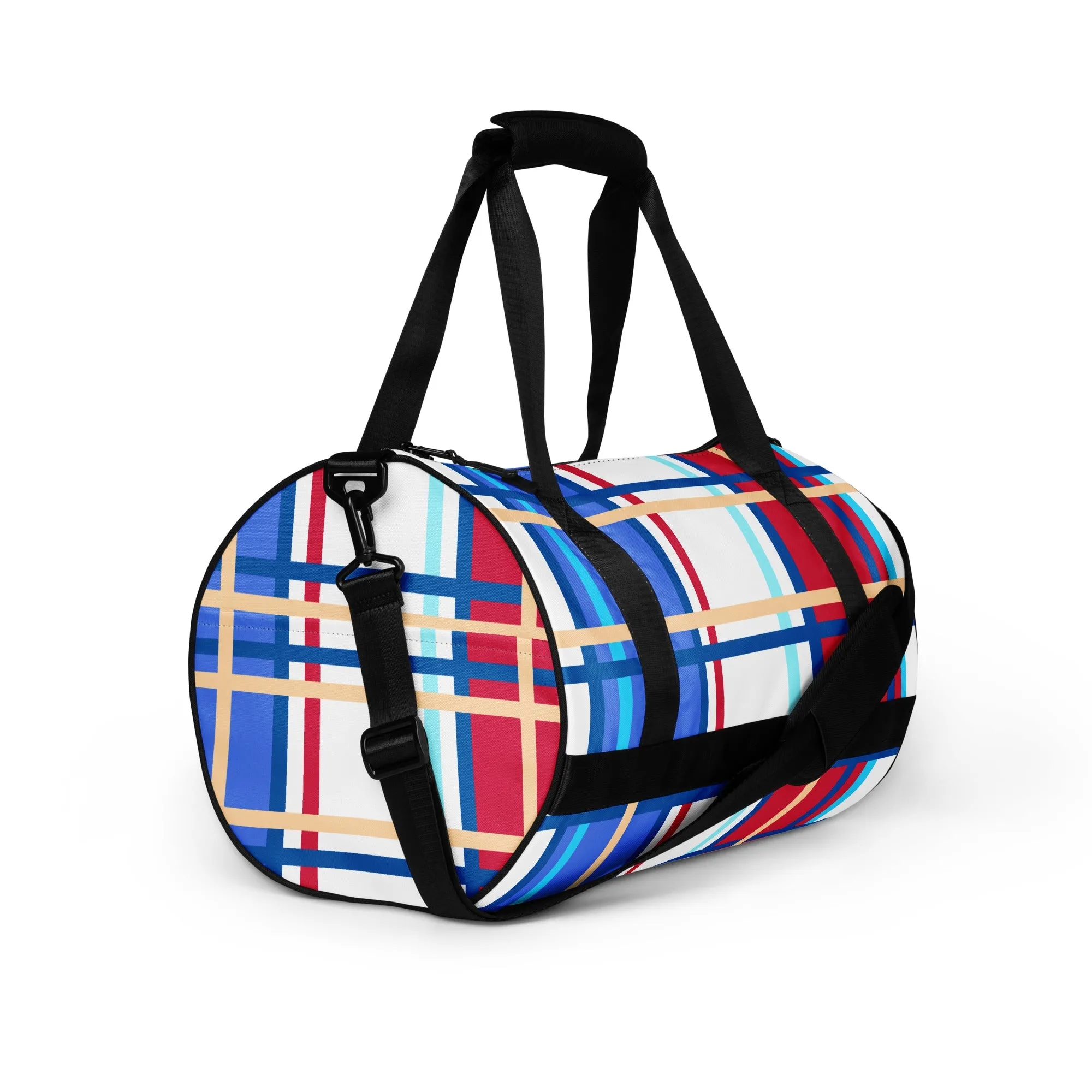 'Kames Bay, Bute' Happy Tartan® Gym Bag
