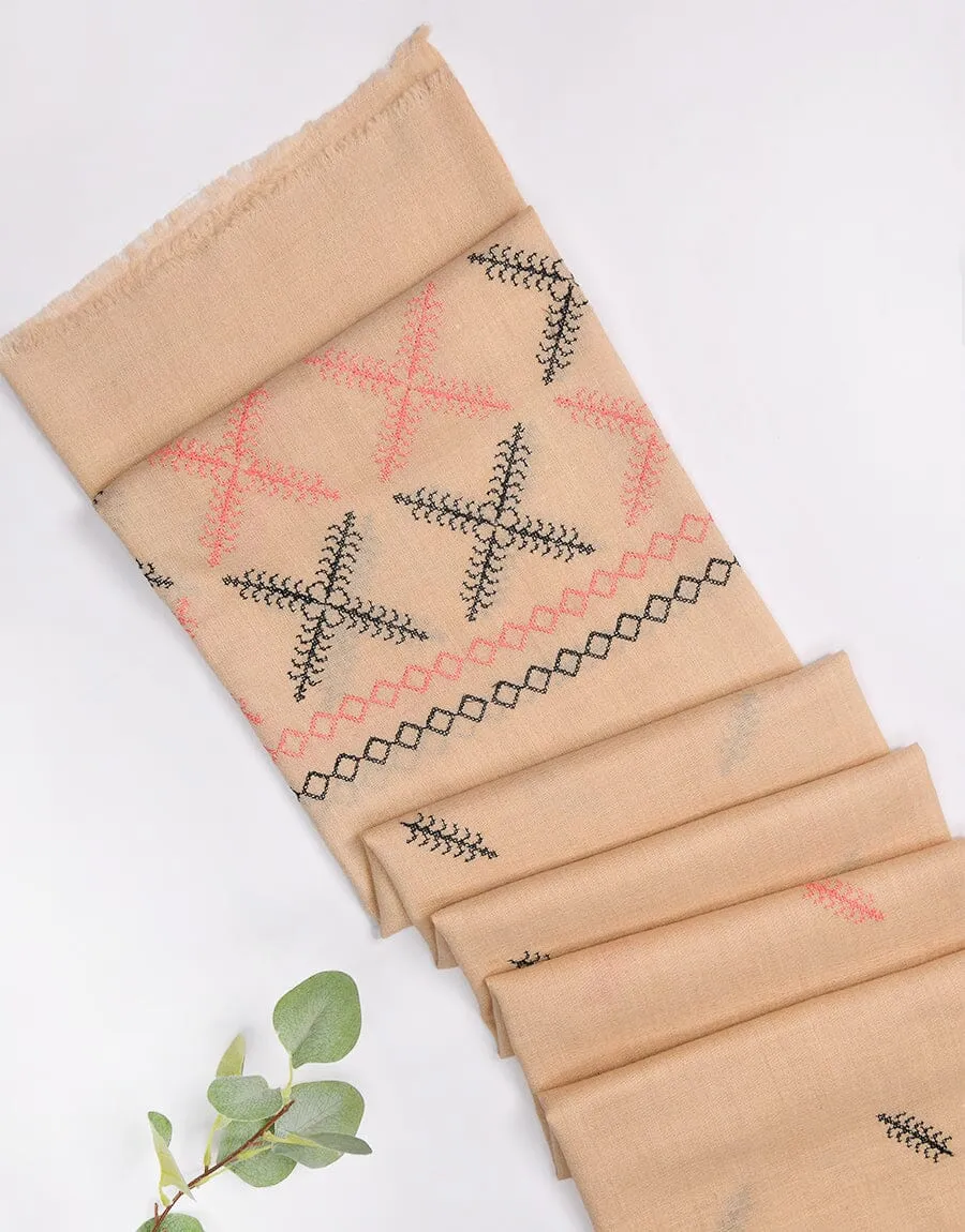 KHAS STORES - Embroidery SHAWL S-002
