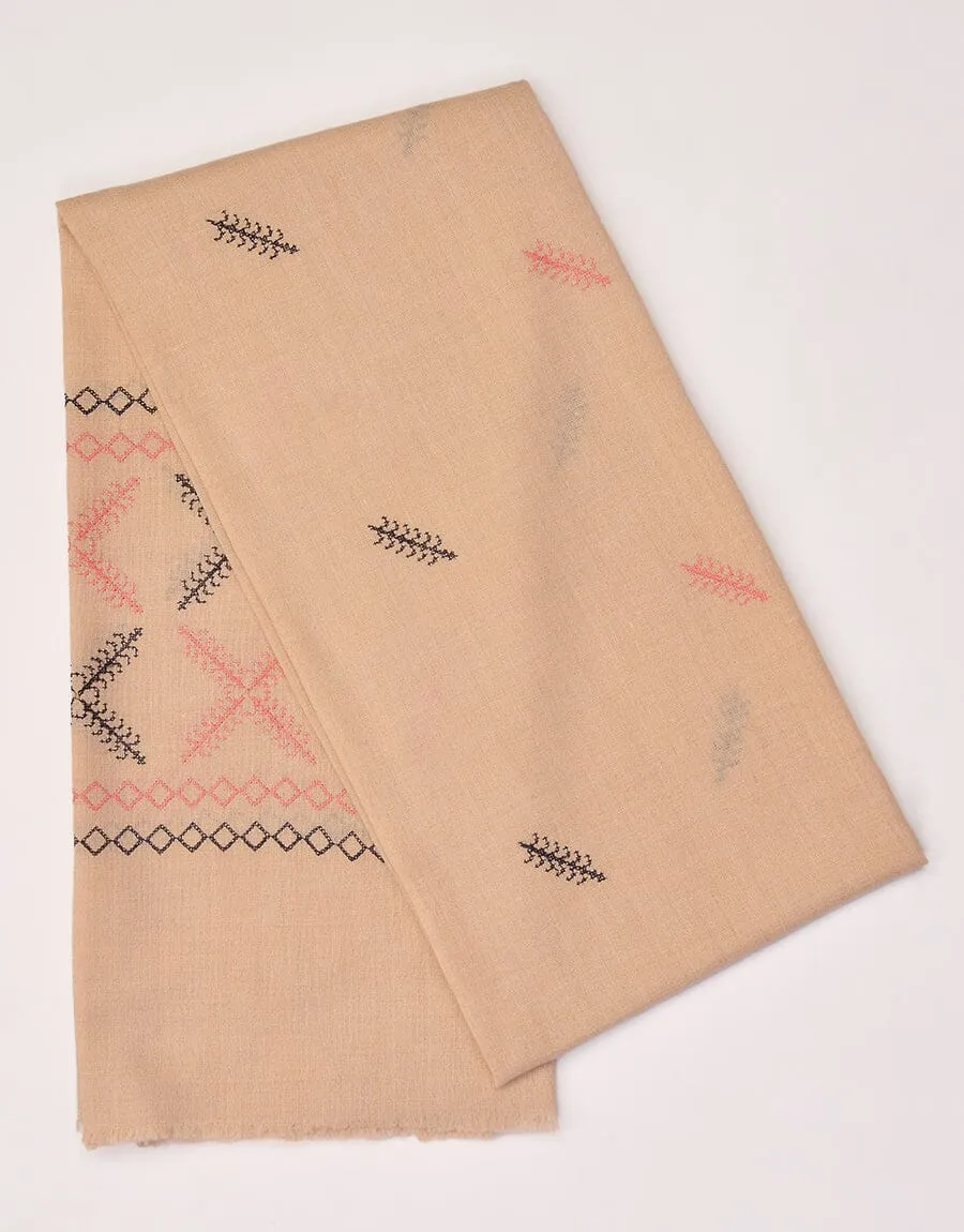 KHAS STORES - Embroidery SHAWL S-002