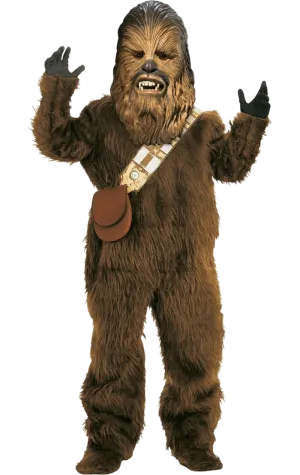 Kids Furry Chewbacca Star Wars Costume