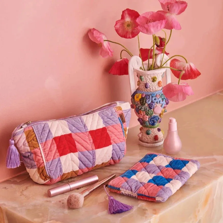 Kip&Co Velvet Toiletry Bag | Summer Check