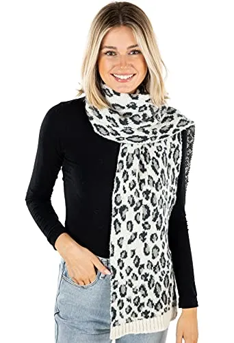 Leopard Print Scarf by Funky Junque