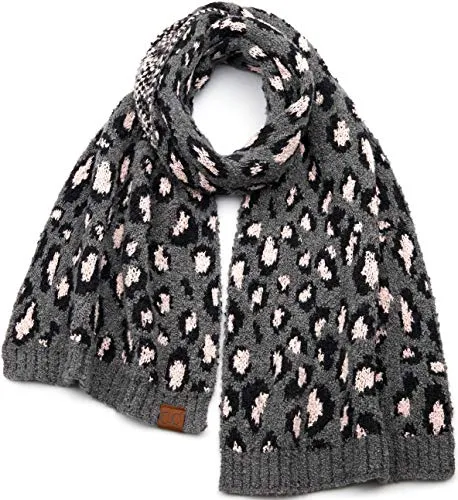Leopard Print Scarf by Funky Junque