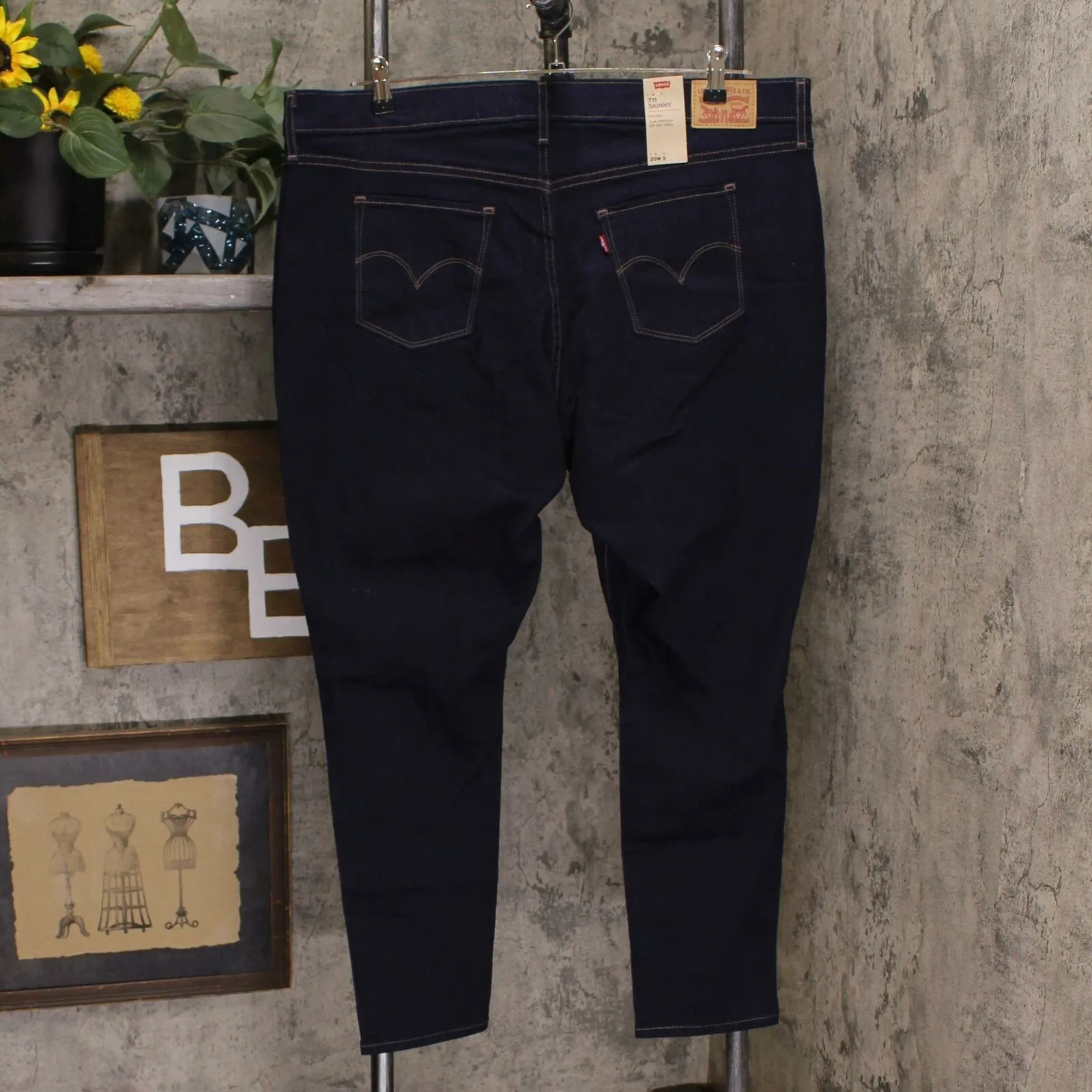 Levi's Plus Size Mid Rise 711 Skinny Jeans