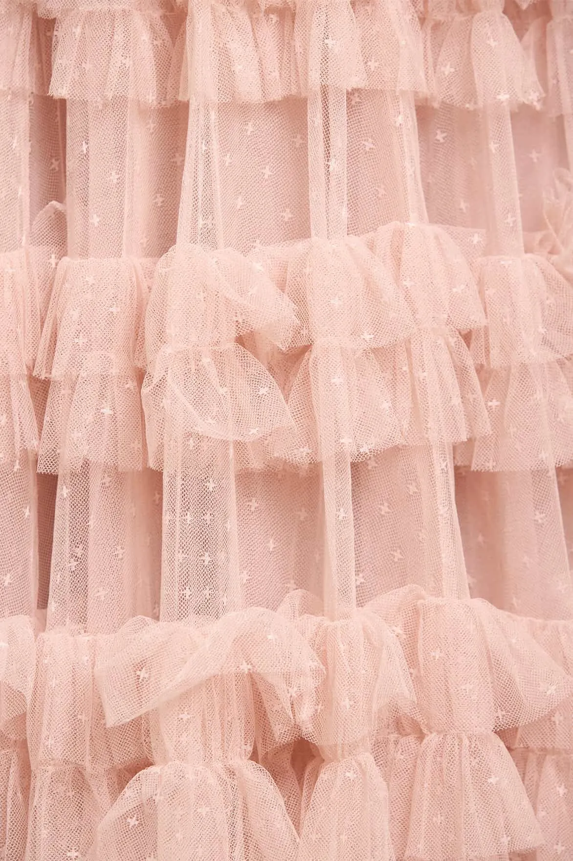 Lisette Ruffle One-Shoulder Gown