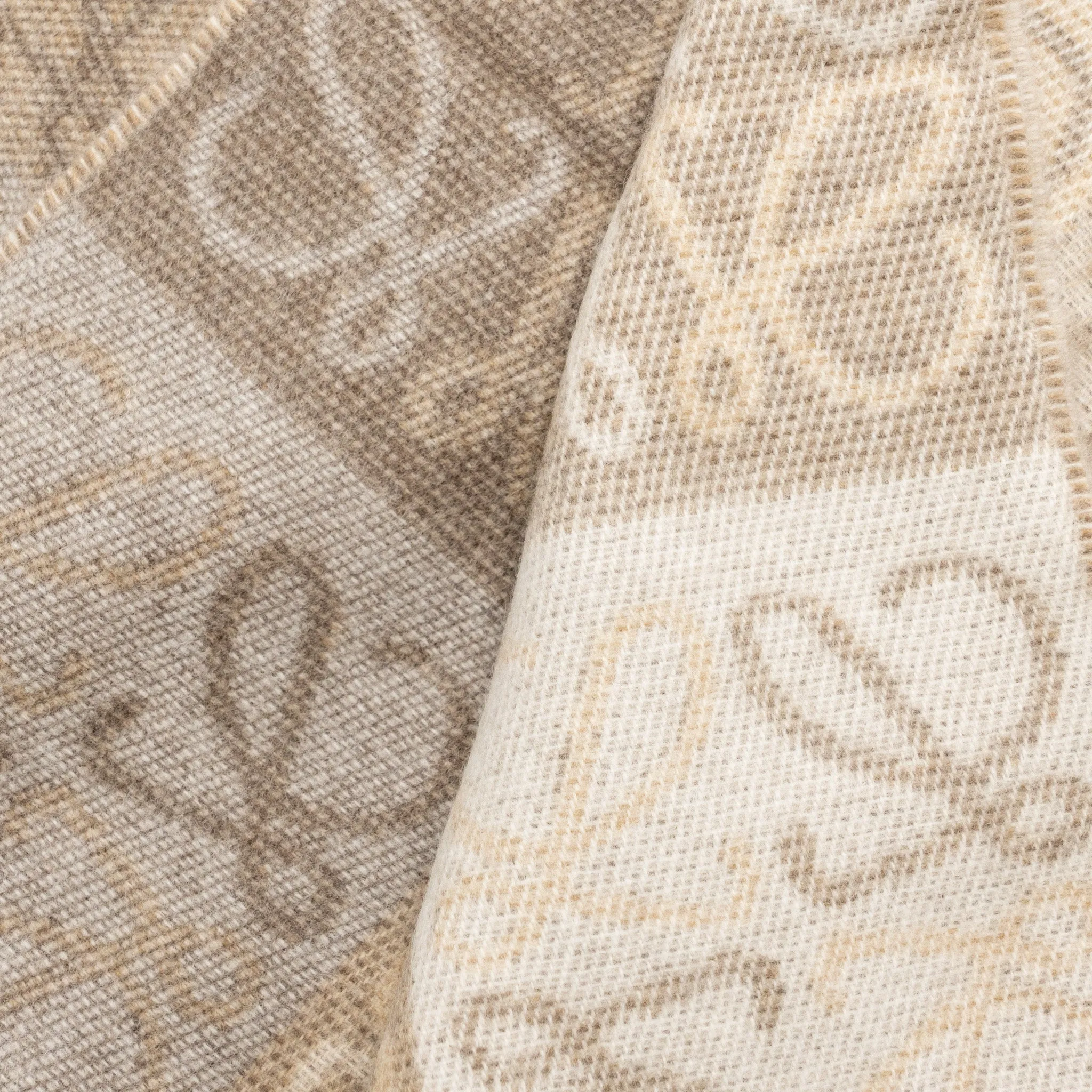 Loewe Anagram Scarf Wool/Cashmere White/beige