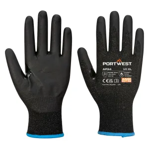 LR15 Nitrile Foam Touchscreen Gloves - Pack of 12, Abrasion-Resistant, Seamless Knit, Flexible & Professional for Various Industries