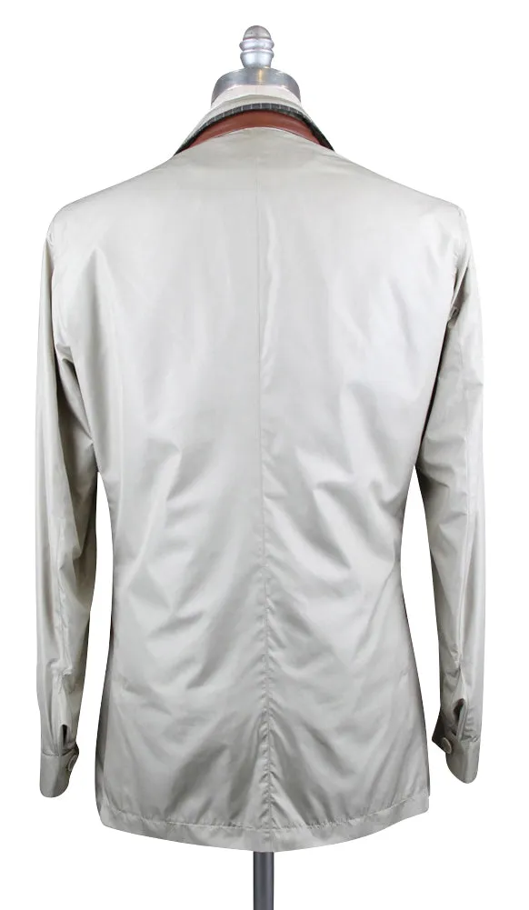 Luciano Barbera Beige Jacket - 44 US / 54 EU