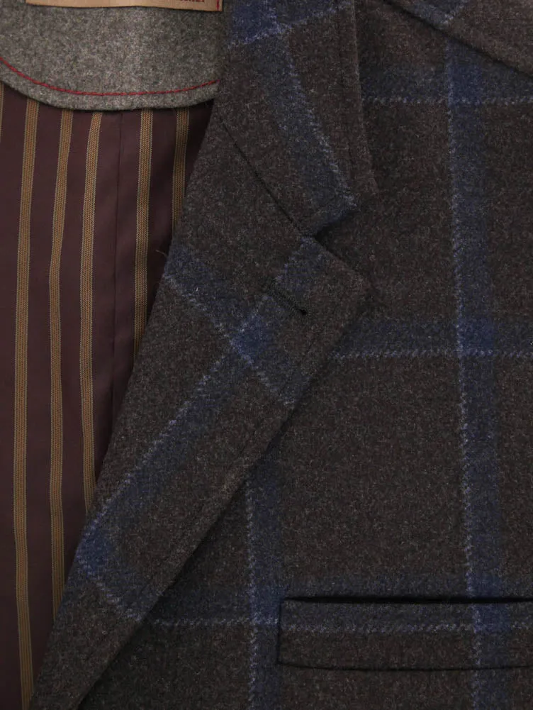 Luciano Barbera Brown Jacket - 40 US / 50 EU