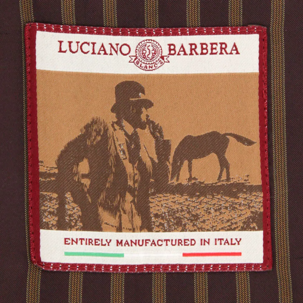 Luciano Barbera Brown Jacket - 40 US / 50 EU