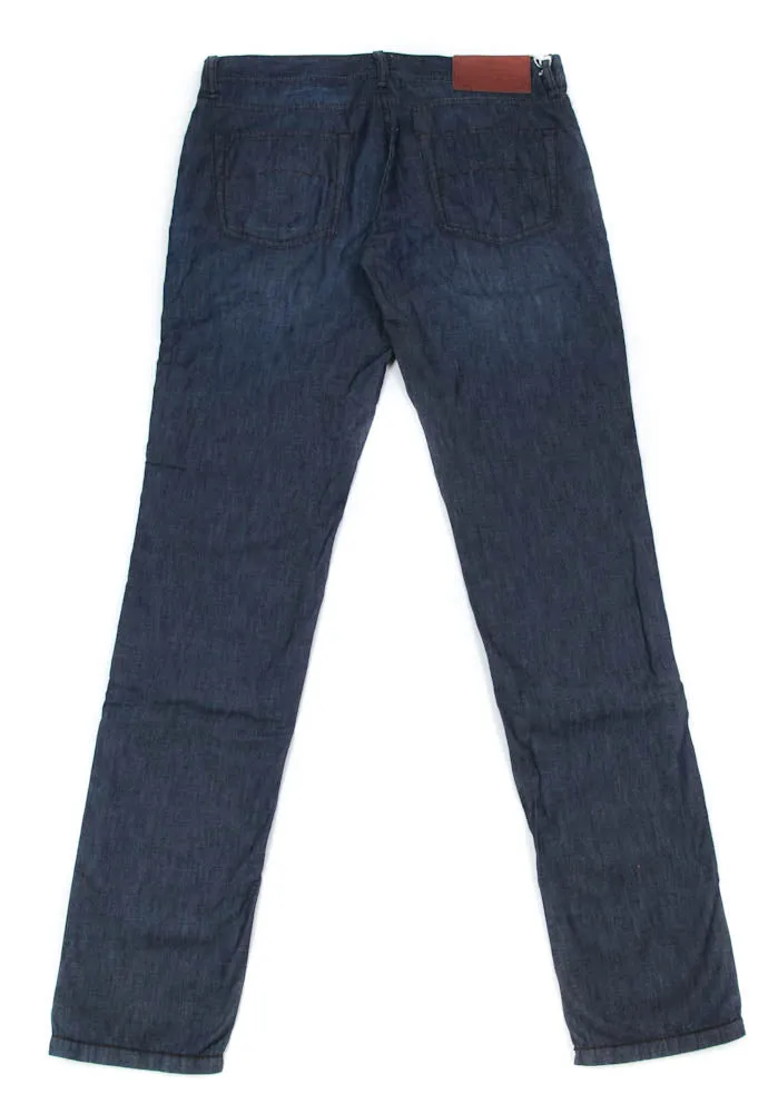 Luigi Borrelli Denim Blue Jeans - Extra Slim - 33 US / 49 EU