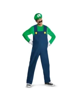 Luigi Deluxe Adult Costume