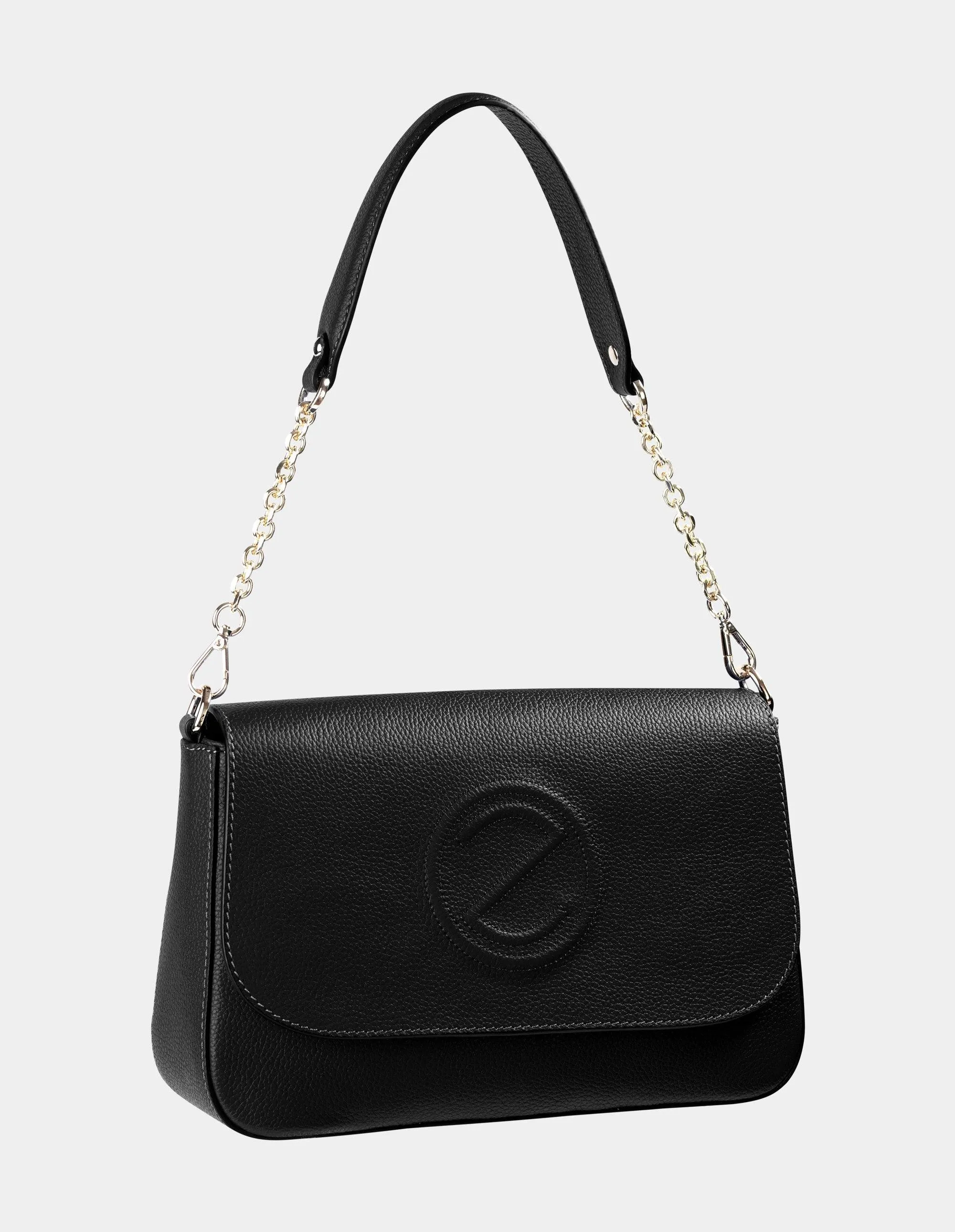 Luna Shoulder Bag Black