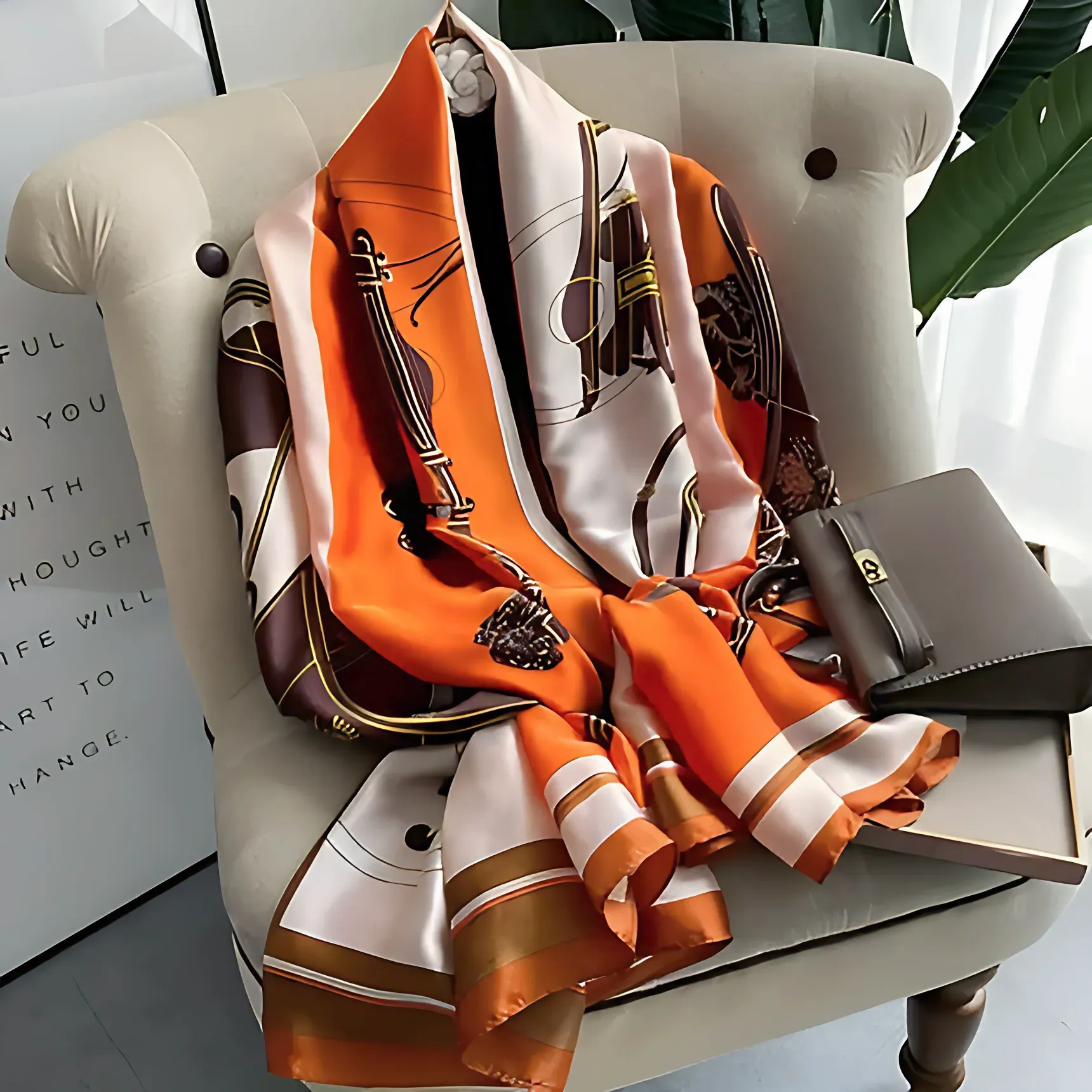Luxury Silk Scarf