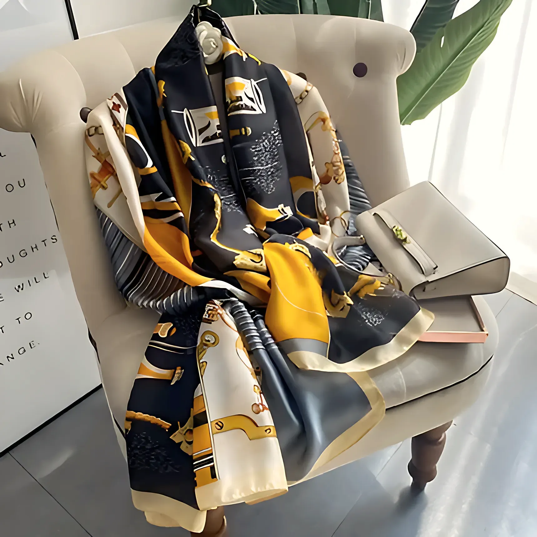 Luxury Silk Scarf
