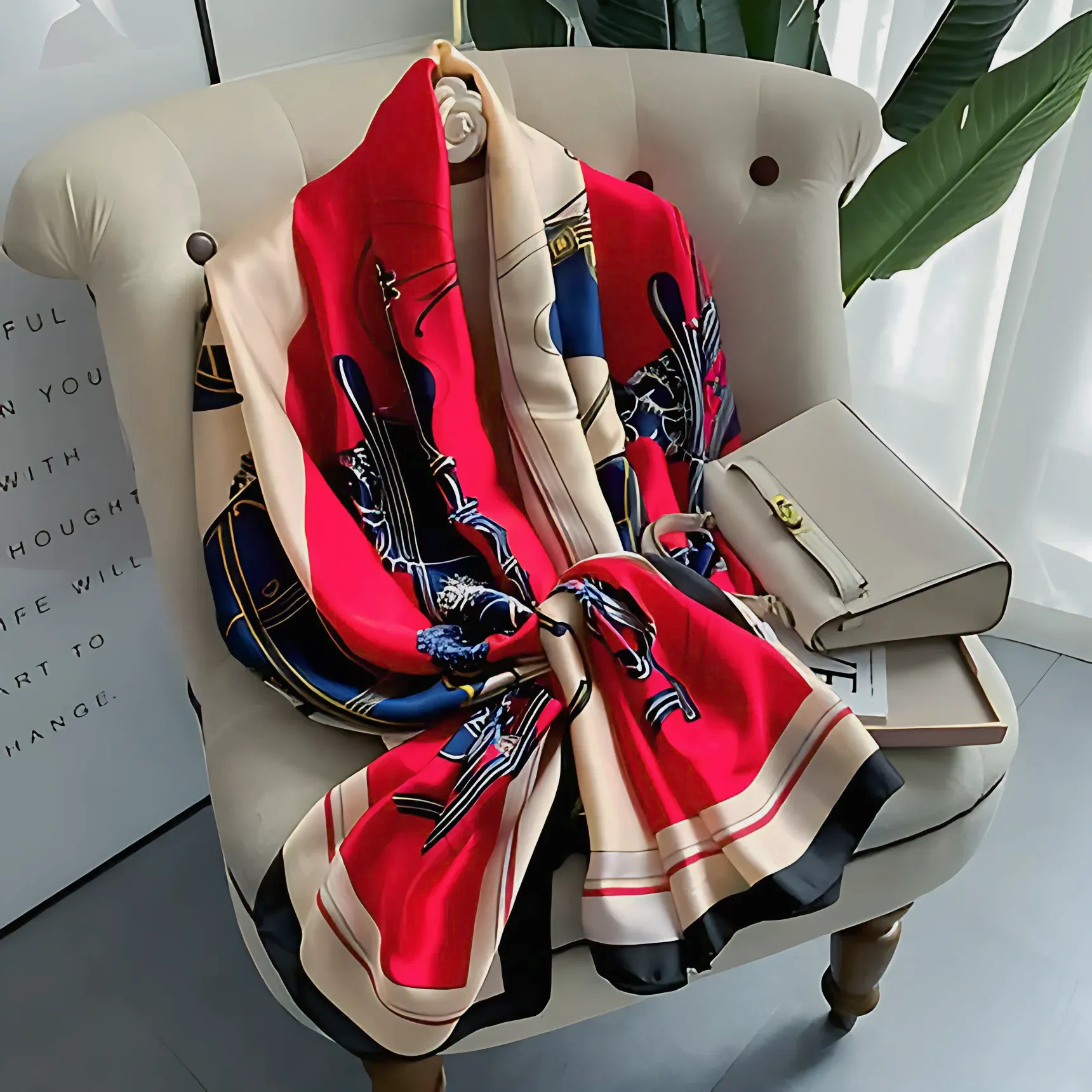 Luxury Silk Scarf