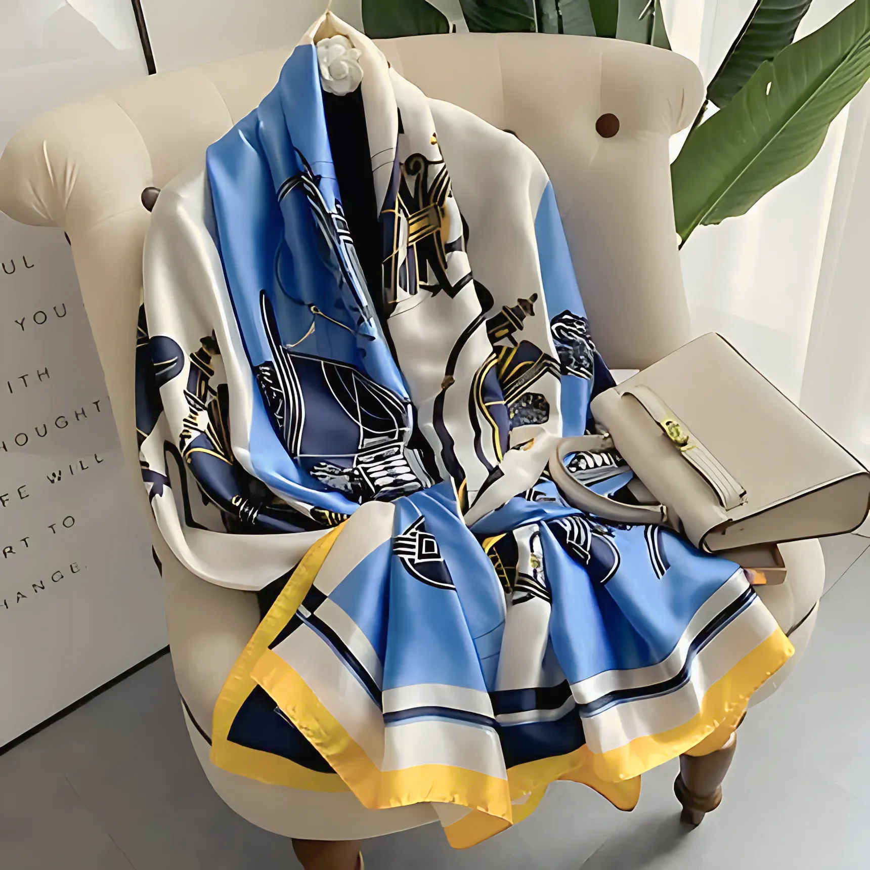 Luxury Silk Scarf