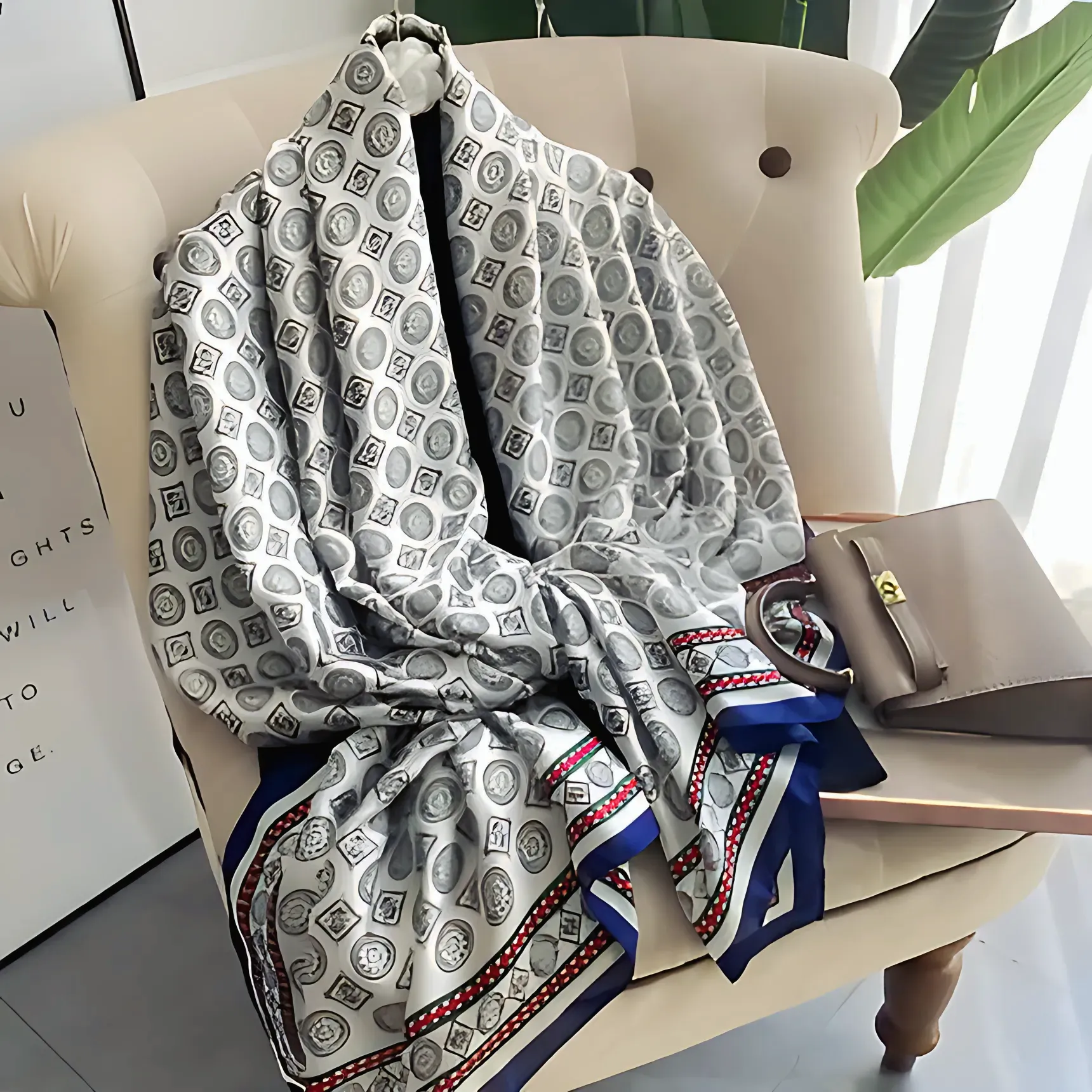 Luxury Silk Scarf