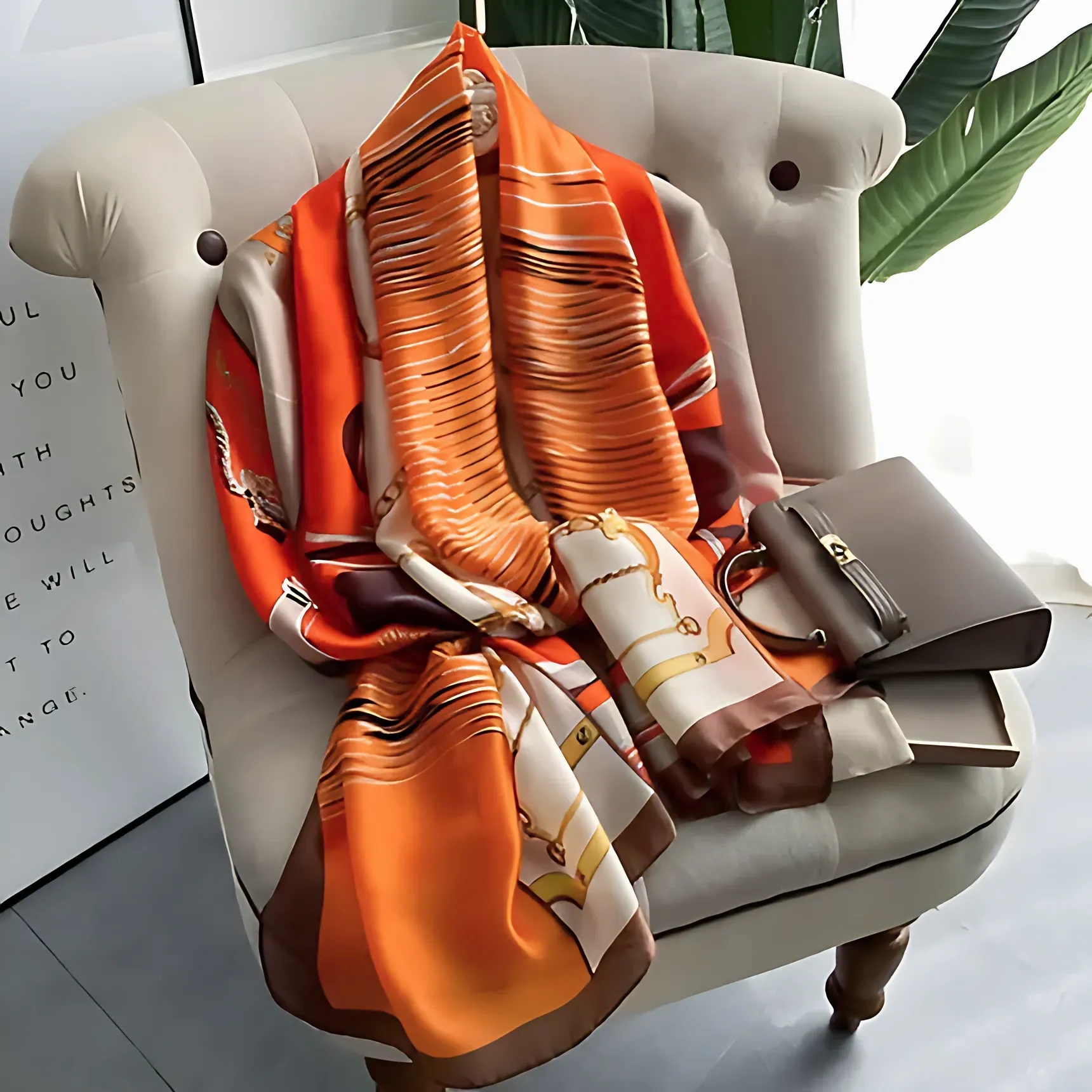 Luxury Silk Scarf