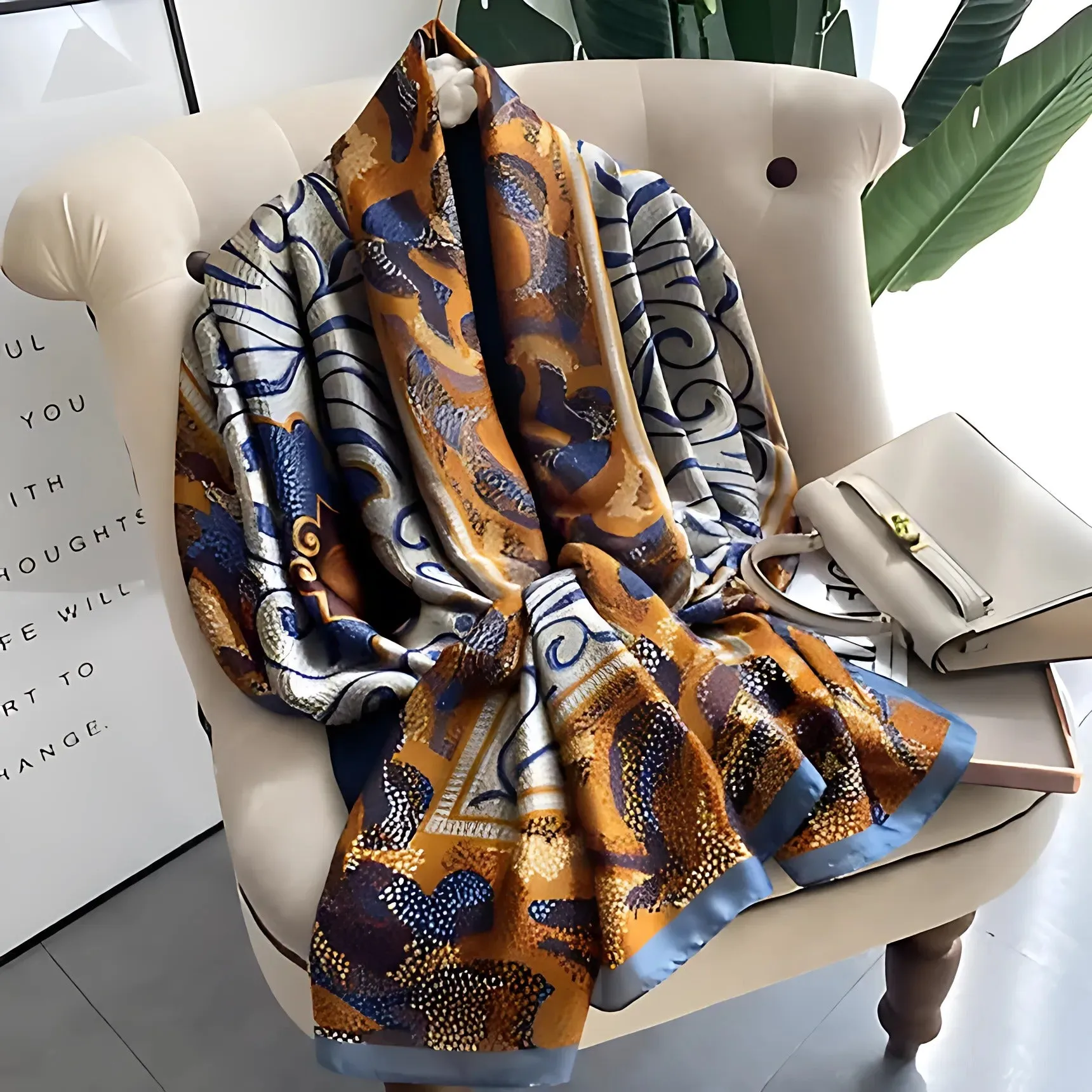 Luxury Silk Scarf