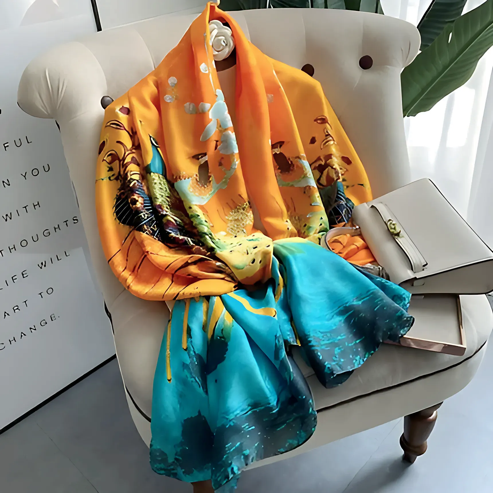 Luxury Silk Scarf