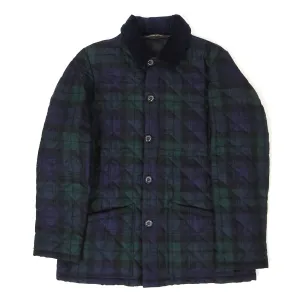Mackintosh Tartan Quilted Coat Size Large