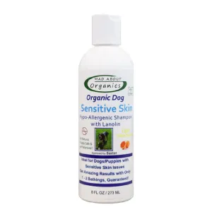Mad About Organics | Sensitive Skin Shampoo with Lanolin for Dogs