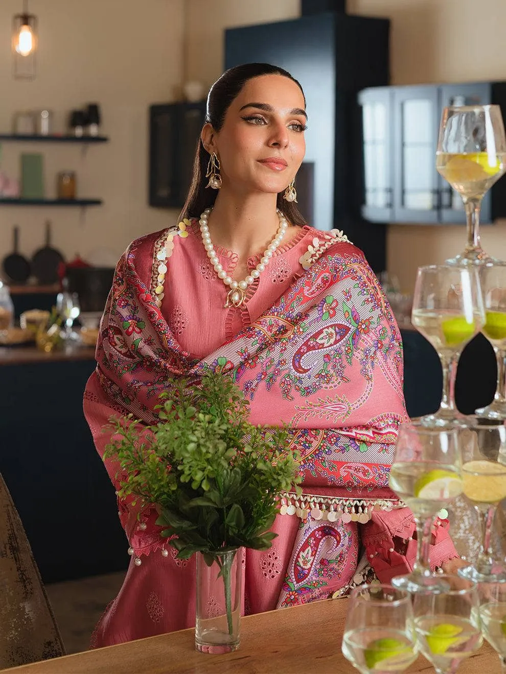 Mahnur Khaddar Silk Wool Shawls