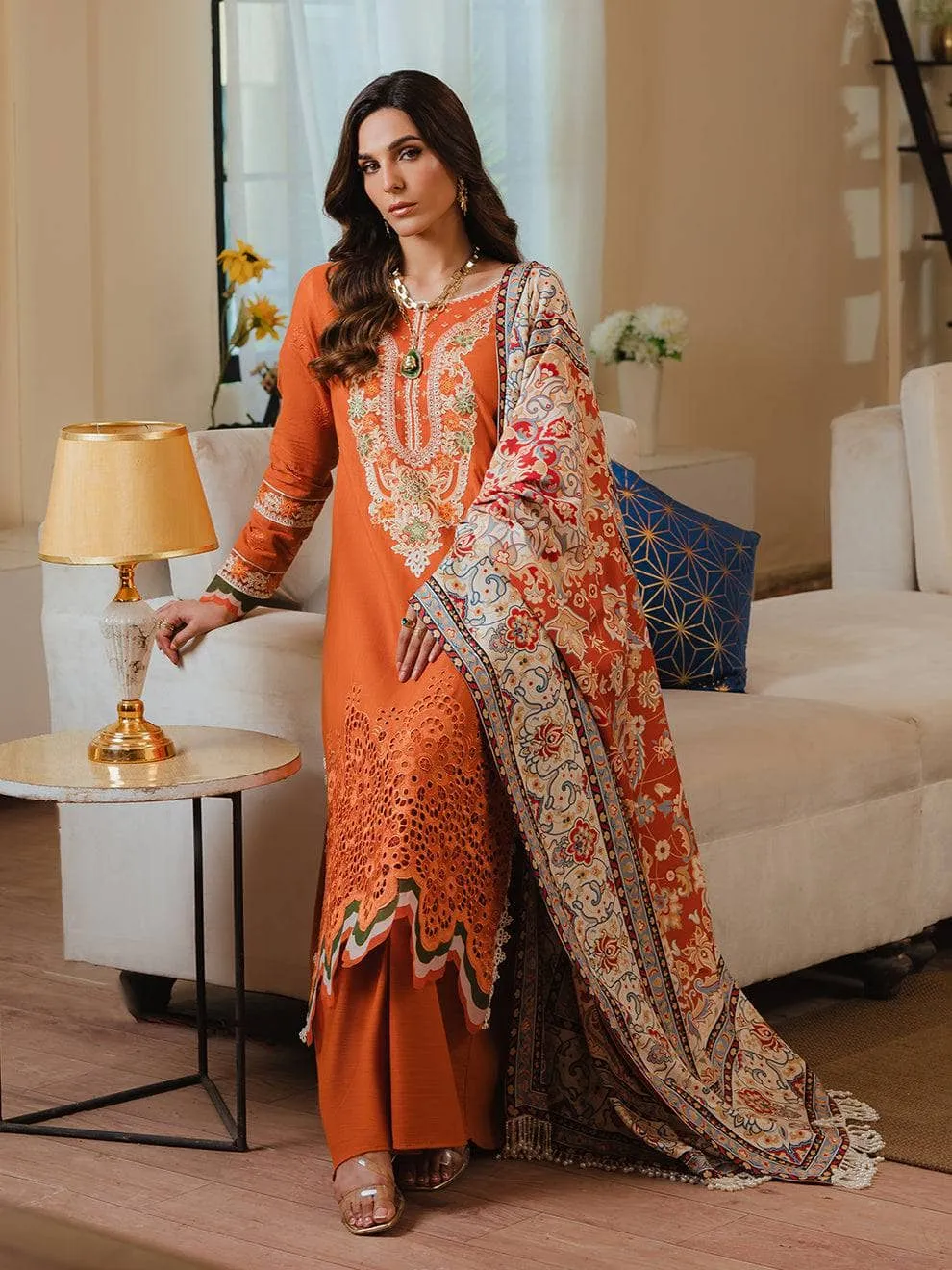 Mahnur Khaddar Silk Wool Shawls