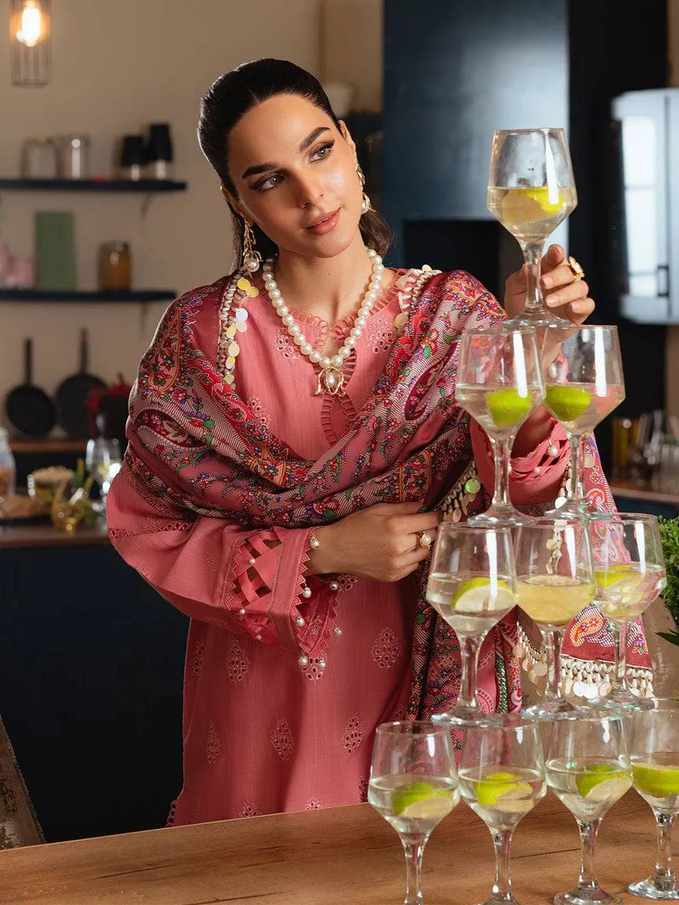 Mahnur Khaddar Silk Wool Shawls