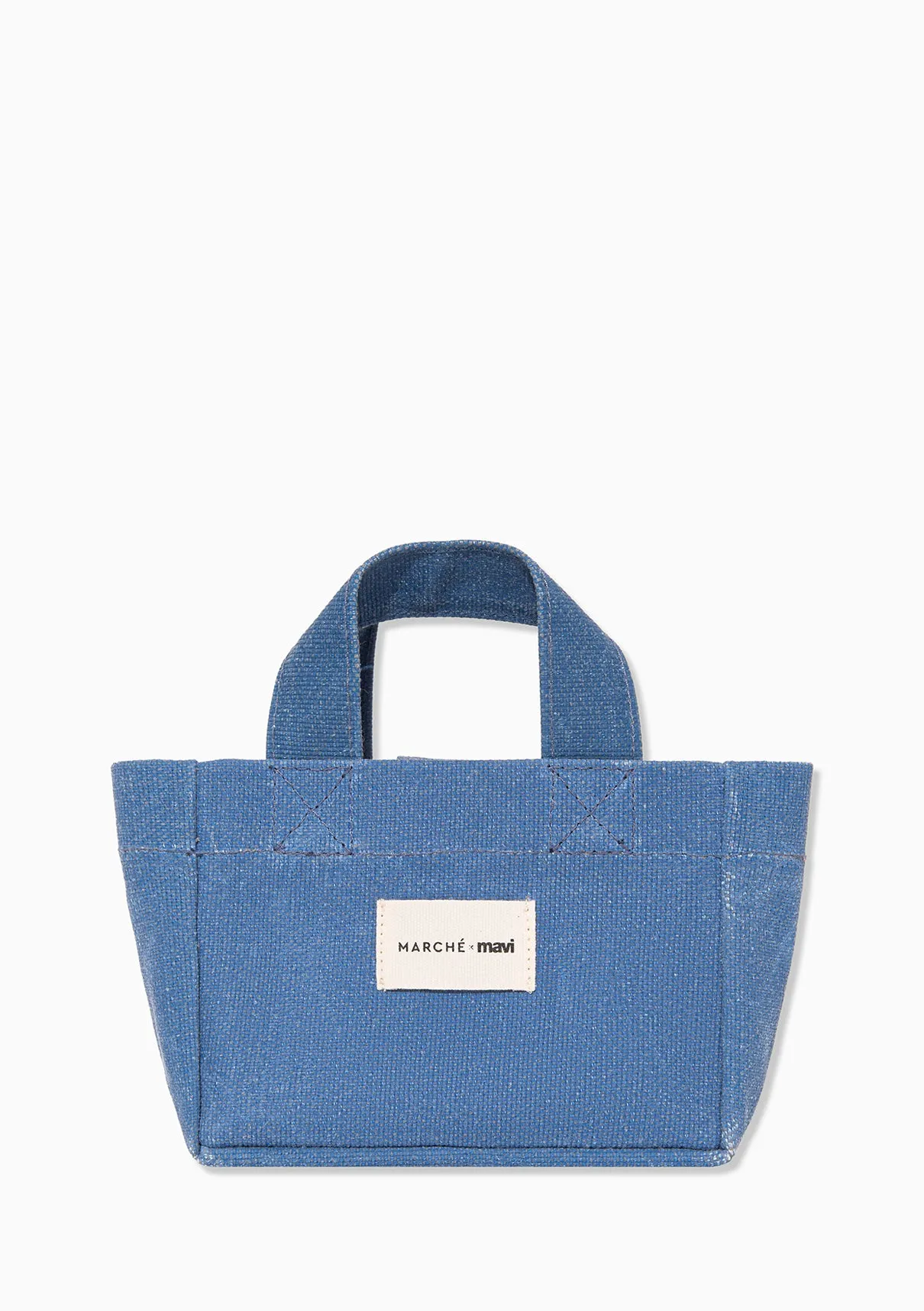 Marche X Mavi Chain Strap Blue Bag