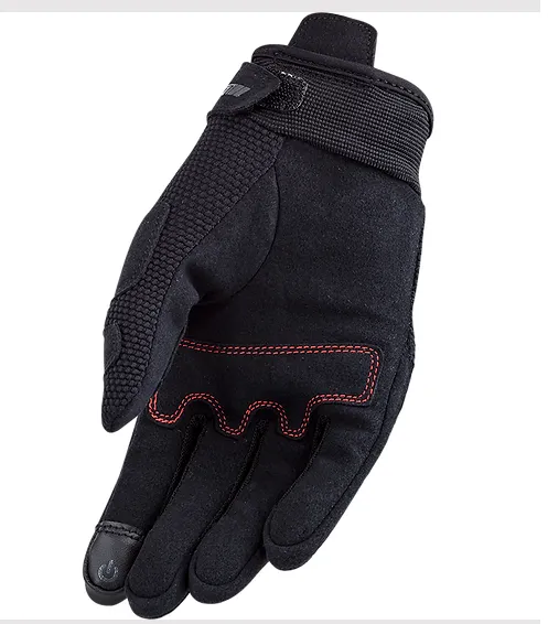 Men's LS2 'Cool Textile' Gloves - Black