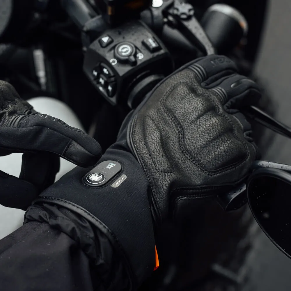 Merlin Curborough D3O Heated Gloves Black
