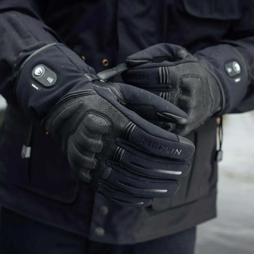 Merlin Curborough D3O Heated Gloves Black