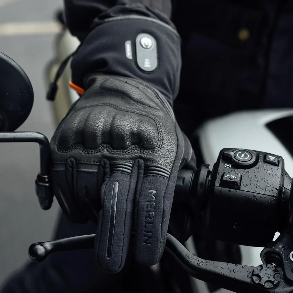 Merlin Curborough D3O Heated Gloves Black