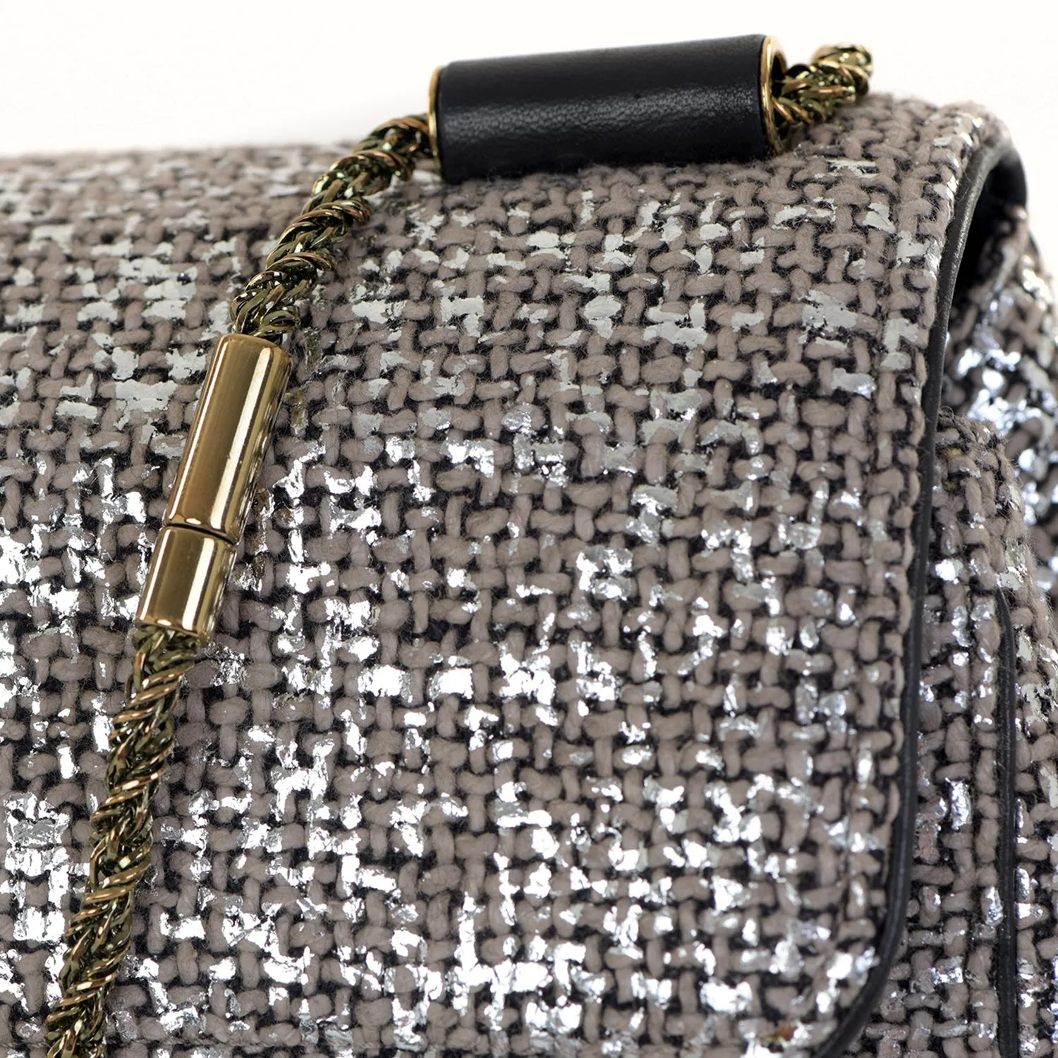 Metallic Woven Elsie Bag