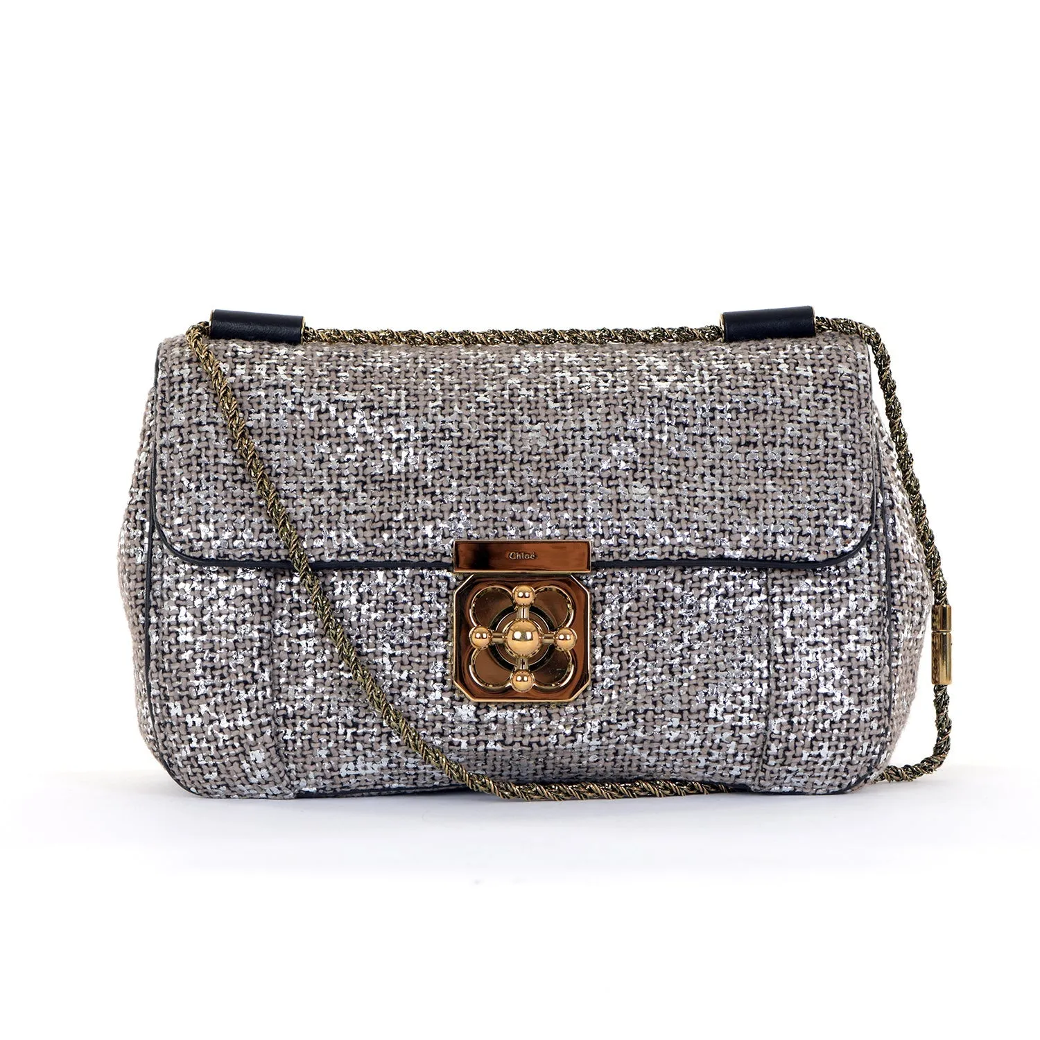 Metallic Woven Elsie Bag