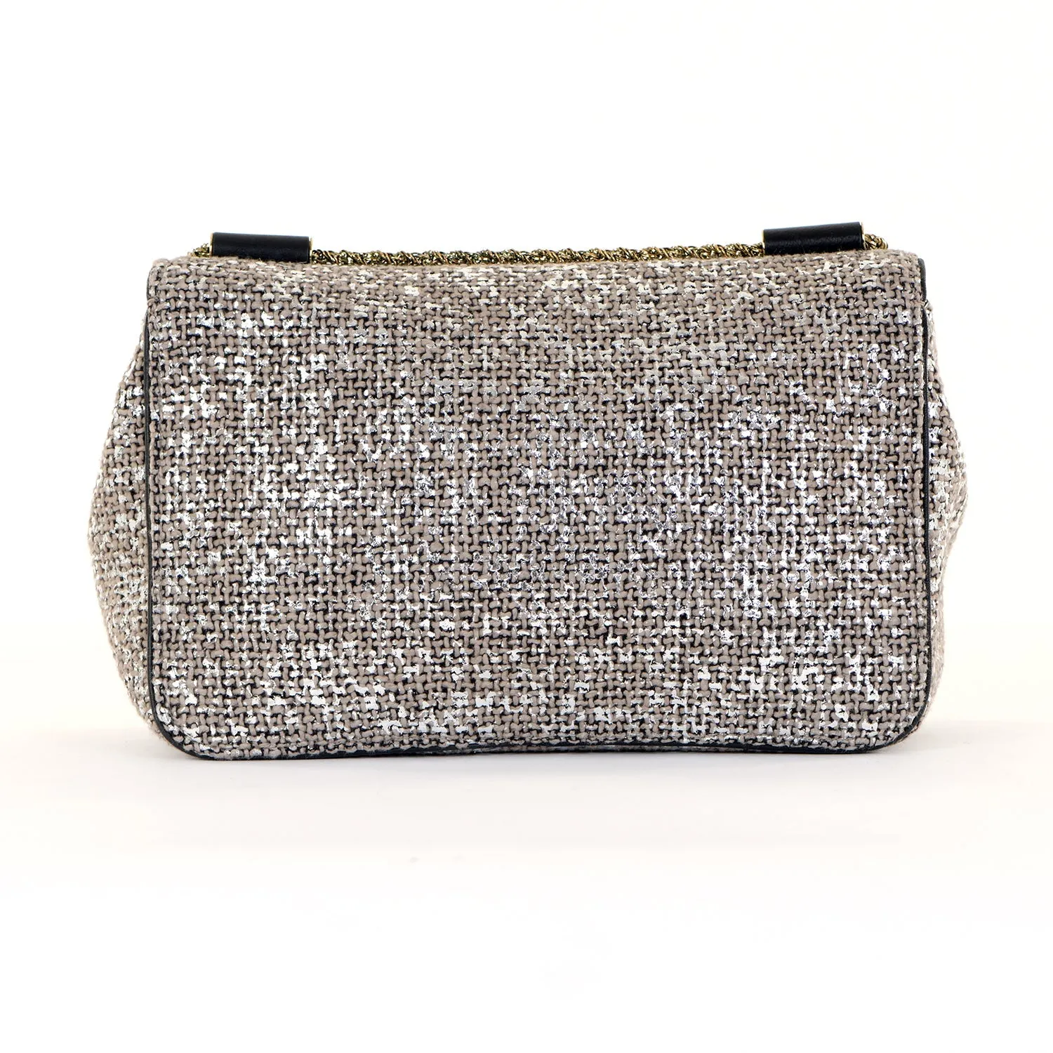 Metallic Woven Elsie Bag