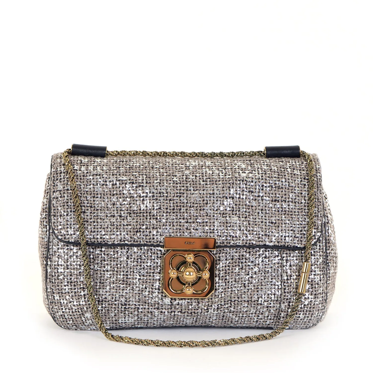 Metallic Woven Elsie Bag