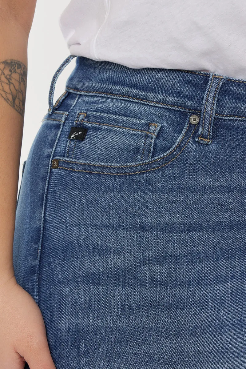 Mikali High Rise Bootcut Jeans (Plus Size)