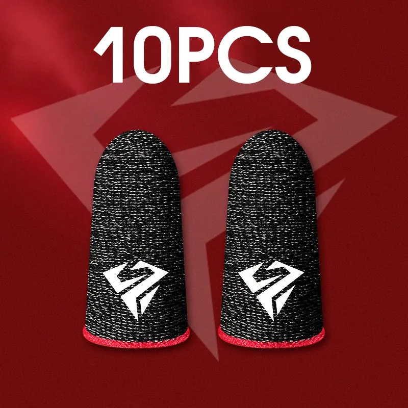 Mobile Game Fingertip Gloves, Sweatproof Anti-Slip Touchscreen Finger Sleeves Breathable Finger Covers