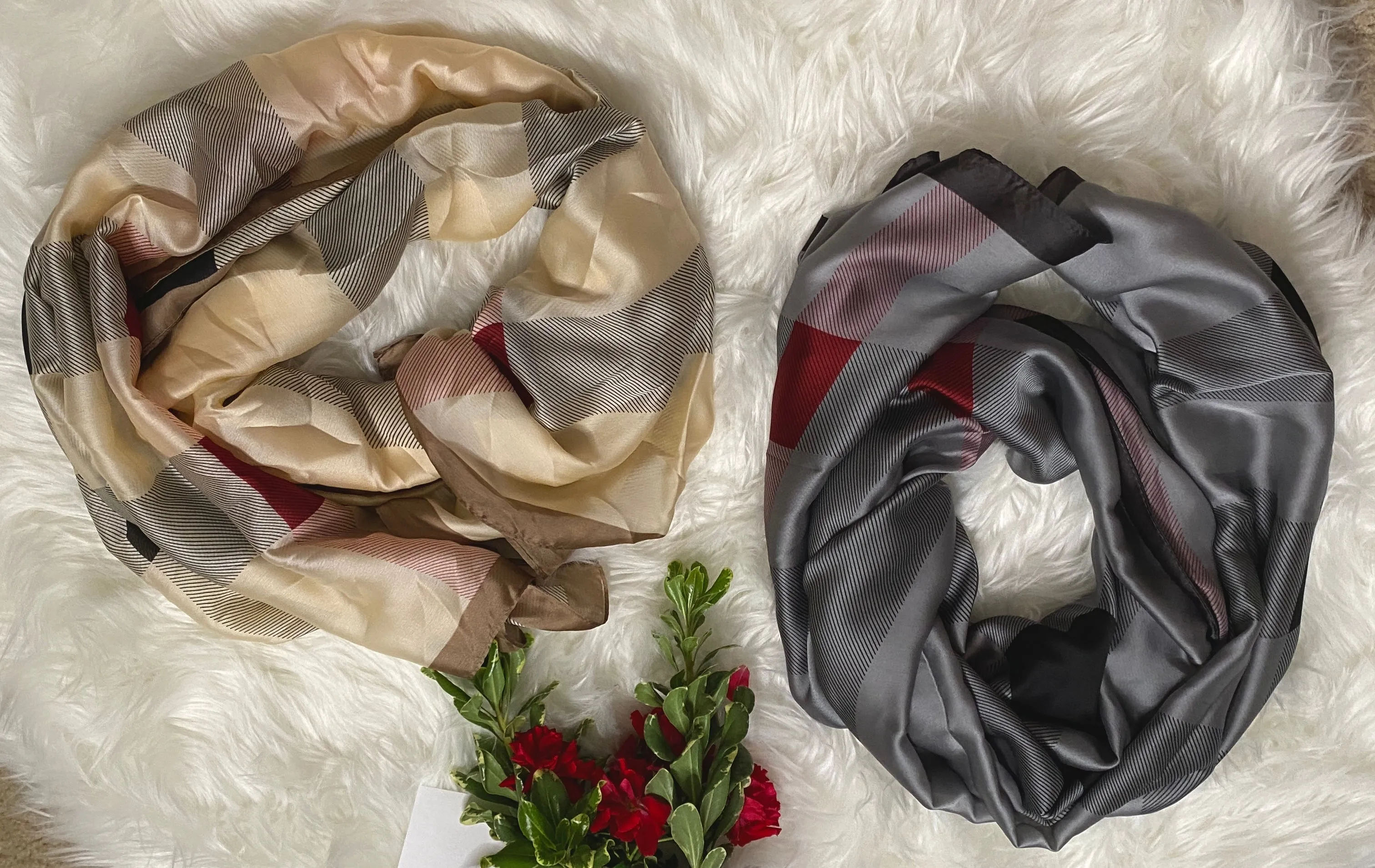 Multifunction Silk Scarves