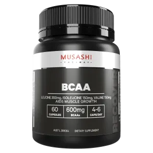 Musashi Muscle Recovery BCAA 60 Capsules