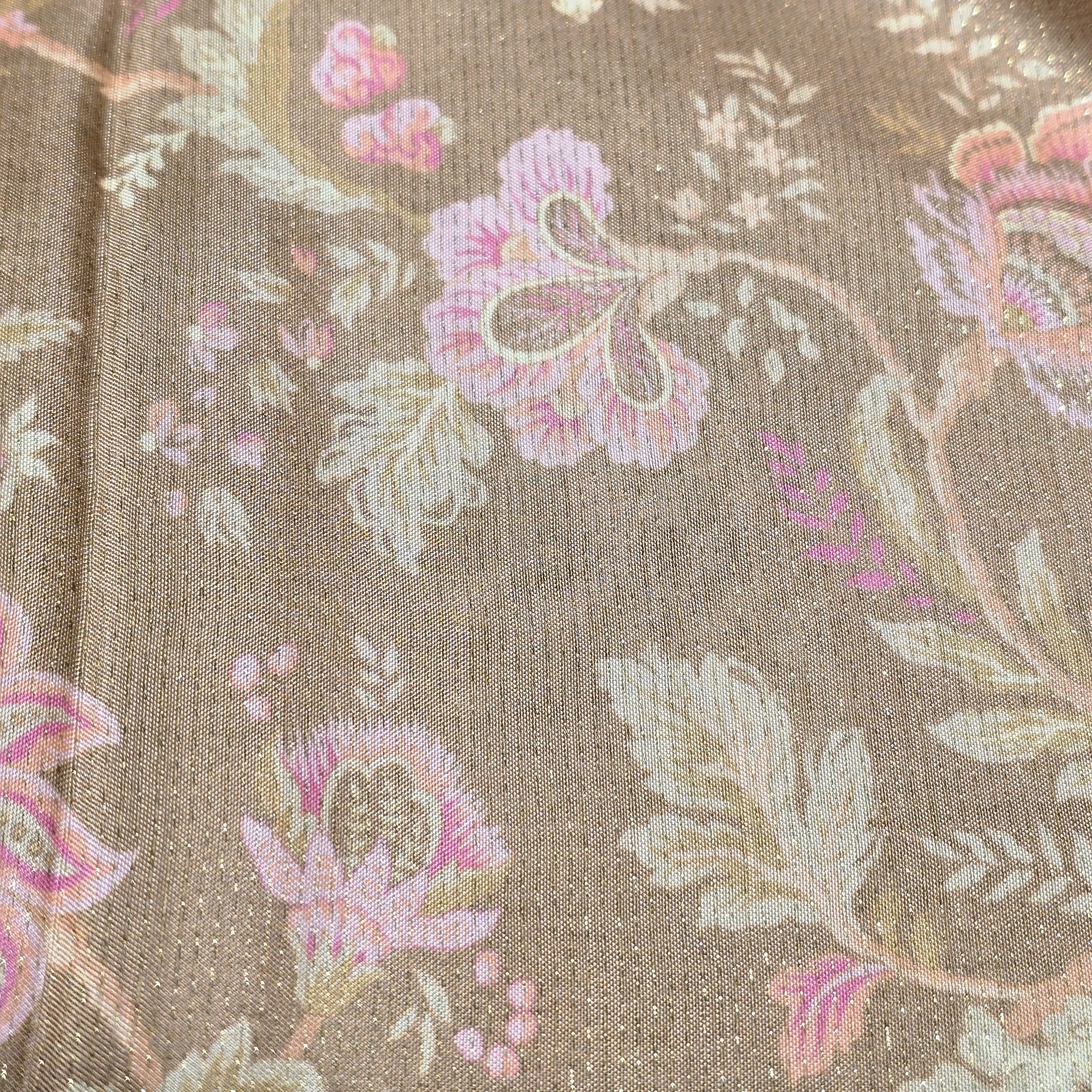 Muslin silk Fabric
