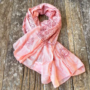 NAT VISCOSE SCARF/SARONG 100X195cm