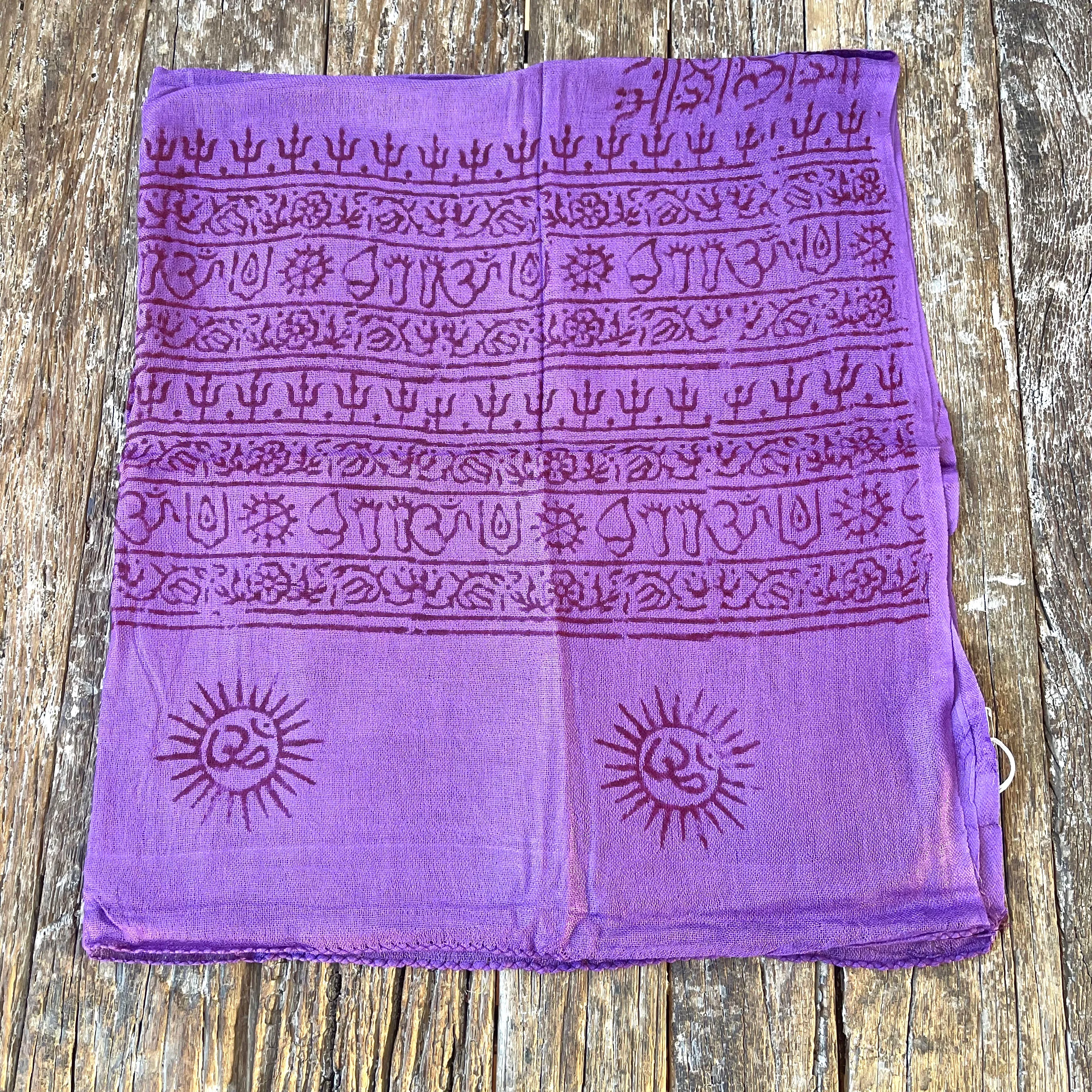 NAT VISCOSE SCARF/SARONG 100X195cm