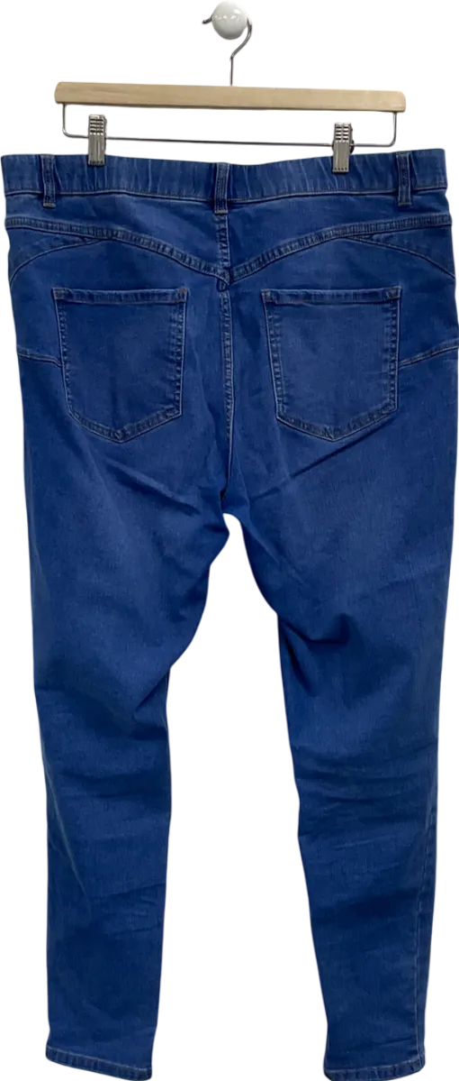 New Look Blue Emilee Jeggings UK 18