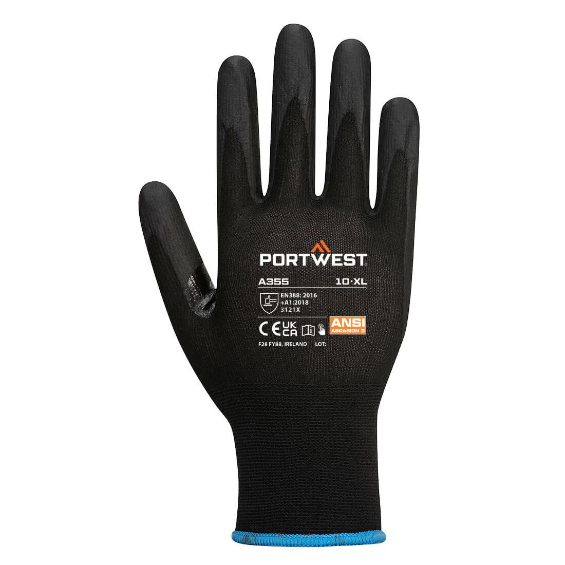 NPR15 Nitrile Foam Touchscreen Gloves - A355 for Automotive, Construction & Manufacturing | Durable, Grippy, Touchscreen-Compatible
