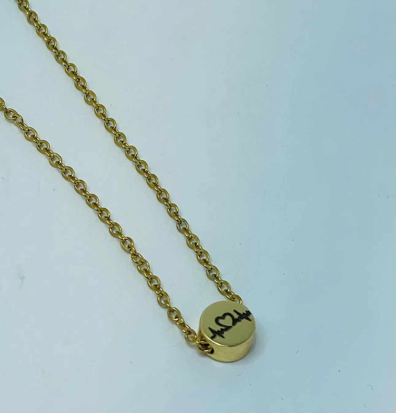Nurse necklace, Heartbeat necklace, Thank you gifts for nurses, Nurse appreciation, Gift for RN, Nurse Week, Nurse appreciation gift